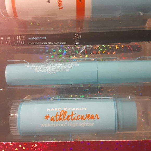 NWT*HARD CANDY*cosmetic Dont Sweat It Gift Set 6pc - Picture 4 of 7